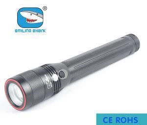 Automatically Adjust Focus T6 CREE LED Flashlight Torch
