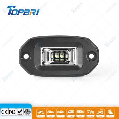 20W Offroad CREE Spot LED Work Auto Light Lamps with Flush Mount
