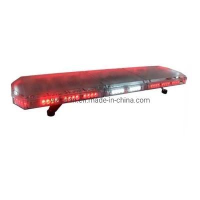 LED Warning Strobe Lightbar with White Takedowns and Alley Lights
