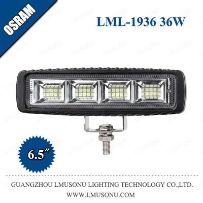 LED Working Light Lamp 6.5 Inch 36W Spot Flood Beam