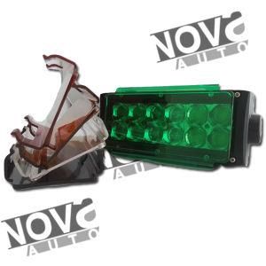 Black Red Blue Green Amber Clear Peplacement Plastic LED Light Bar Cover