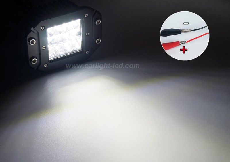 Fog off Road Lights Triple Row Waterproof Spot Flood Combo Beam LED Cubes Lights