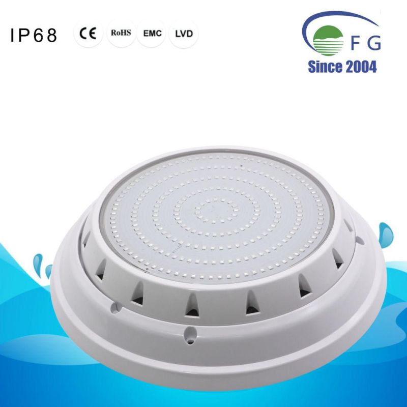 18W RGB Remote Color LED Surface Mounted Pool Light with Universal Bracket