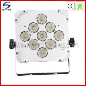 9PCS RGBWA Wireless DMX Mini PAR Light Wedding Decoration