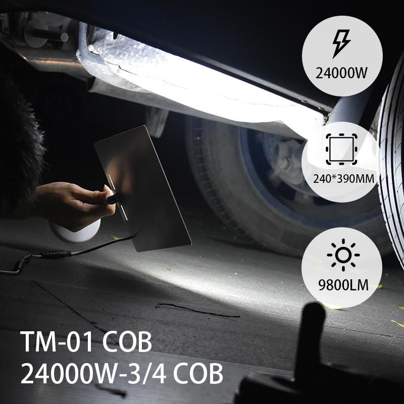 360 Light Factory Car Repairing Lighting Big Size COB Board Outdoor Camping Light with Strong Magnetic Base