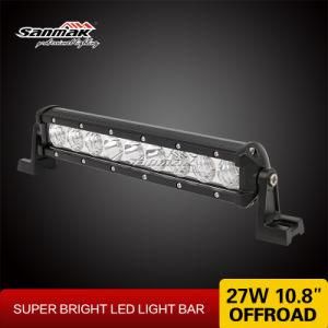 Super Slim 27W Low Power Single Row LED Light Bar