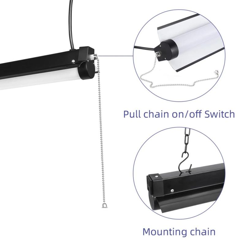 46 Inch LED Linear Linkable Shop Light For Mall Warehouse Office