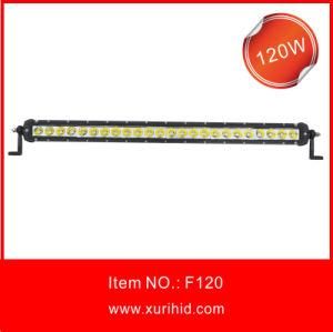 Super Bright Single Row 120W LED Light Bar Cheap Price for SUV ATV