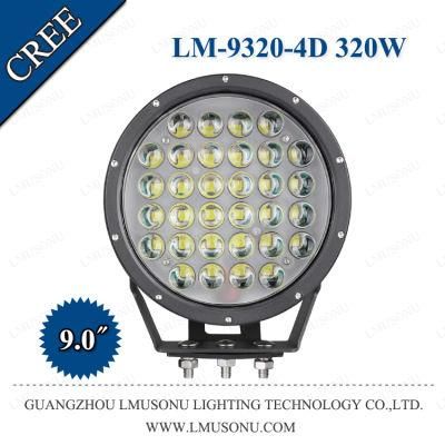 9 Inch Round 320W CREE Offroad LED Driving Light Spot Light