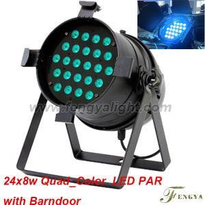 24X10W RGBW 4 in 1 LED PAR Can Stage Light (FY-050A)