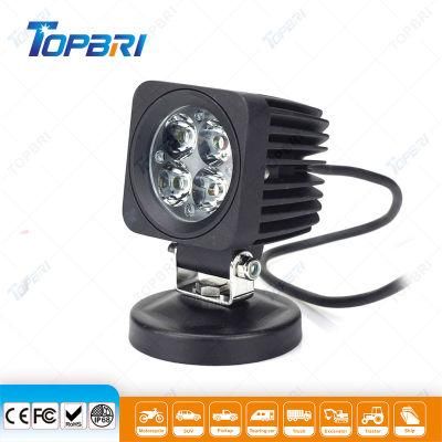 off Road 12W Square LED Work Light for Truck Tractor