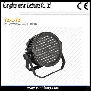 Stage 72pcsx3w RGBW Outdoor Waterproof LED Wall Wash PAR Light