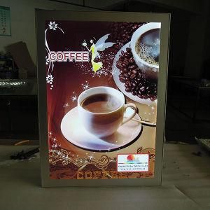 LED Restaurant Menu Super Thin Crystal Light Box