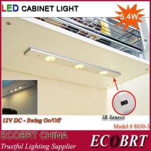 5.4W 12V DC Competitive IR Sensor Controlled LED Under Cabinet Light (8030-3)