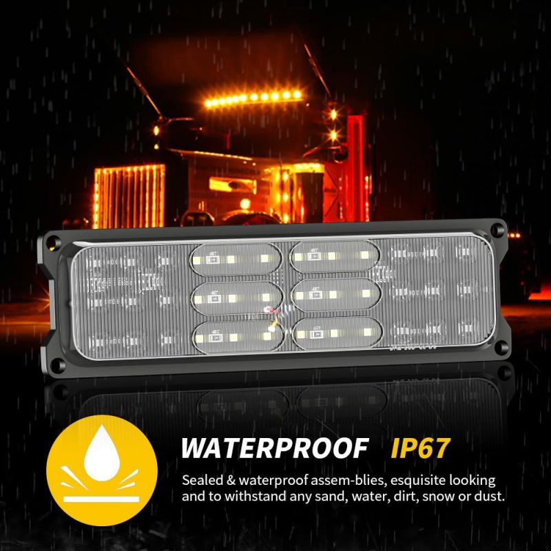 Dxz New Lamp LED Waterproof Light Bar Trailer Tail Lights Kit Strobe Flashing DRL Flow Turn Signal Lamp for Car Truck SUV Van