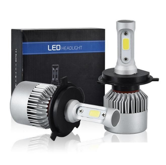 S2 Super Bright Focos LED Premium Kit Lampada Farol Bombillo Luz LED Focos LED Kit Luces LED H1 H3 H4 H7 9005 9006 H11 LED Car Lamp
