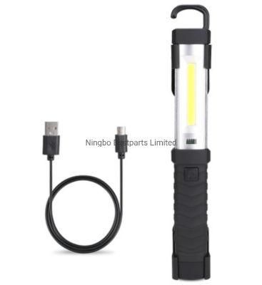 Quality Handle Rechargeable Work Lamp with Hook Hot 350 Lumen Work Inspection Light LED Spot Light High COB Work Light