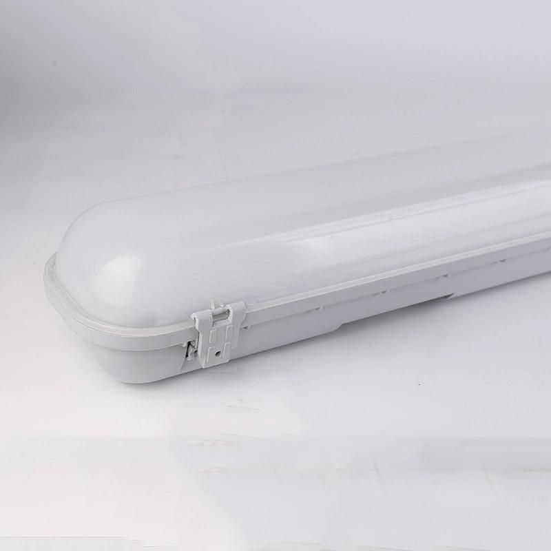 Unbreakable 60W 140lm/W 2*1500mm LED Waterproof IP65 Linear Light Lamp