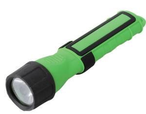 1W LED Waterproof ABS Material Rubber LED Flashlight IP67 (TF-8253)