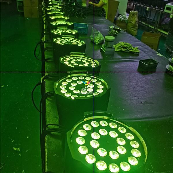 Stage Equipment DMX Disco RGBW 4in1 LED 24X12W DMX PAR Can Light