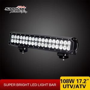 108W 17.2 Inch LED Light Bars for off Road