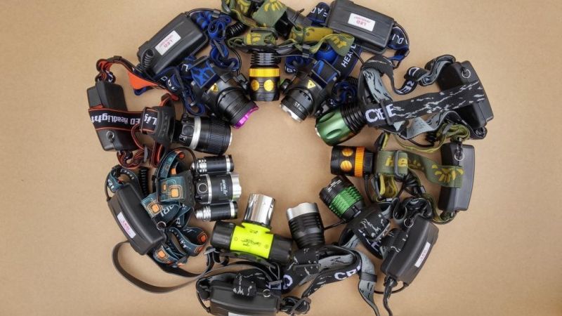 Dual Purpose Headlamp CREE T6 2000lm Rechargeable LED Torch Flashlight Headlight