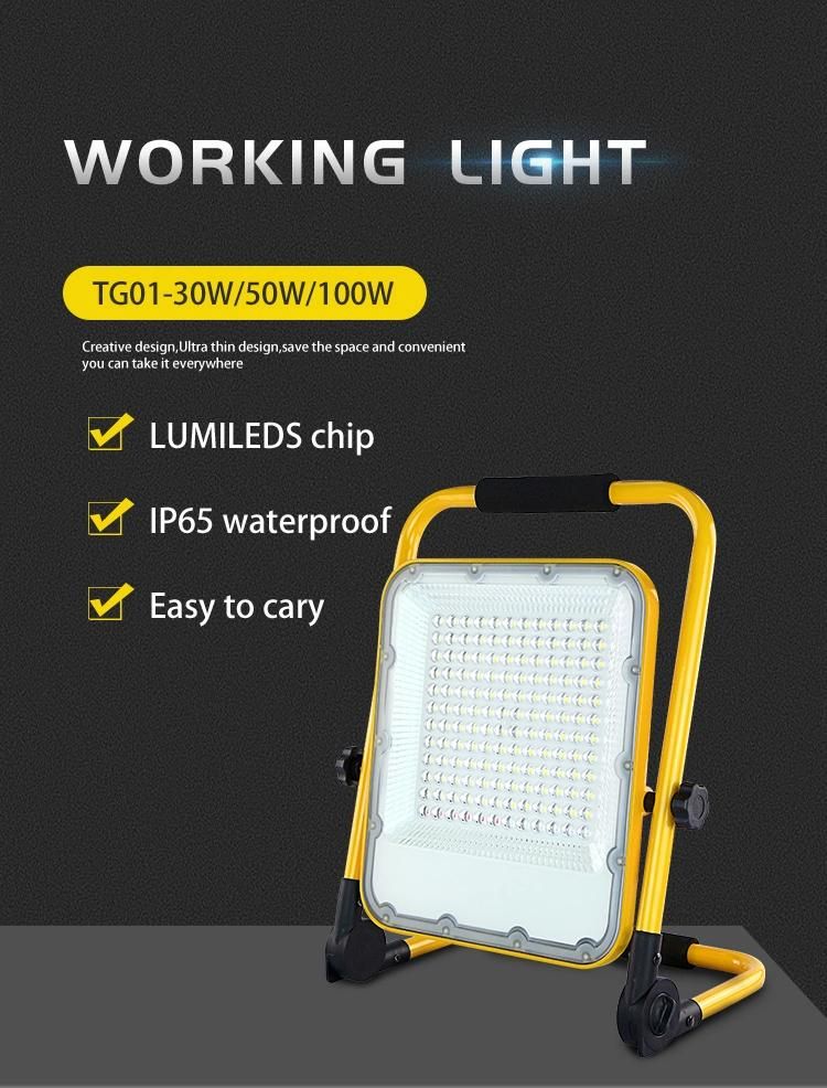 1450 Lumens 360 Truck Tractor Emergency Rechargeable Portable LED Work Light