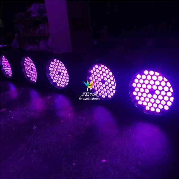 Waterproof 54X3w RGB 3in1 Outdoor LED PAR Can Light