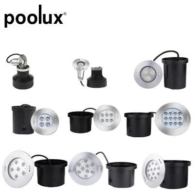 2022 Poolux 18W IP68 Recessed Underwater LED Pool Light