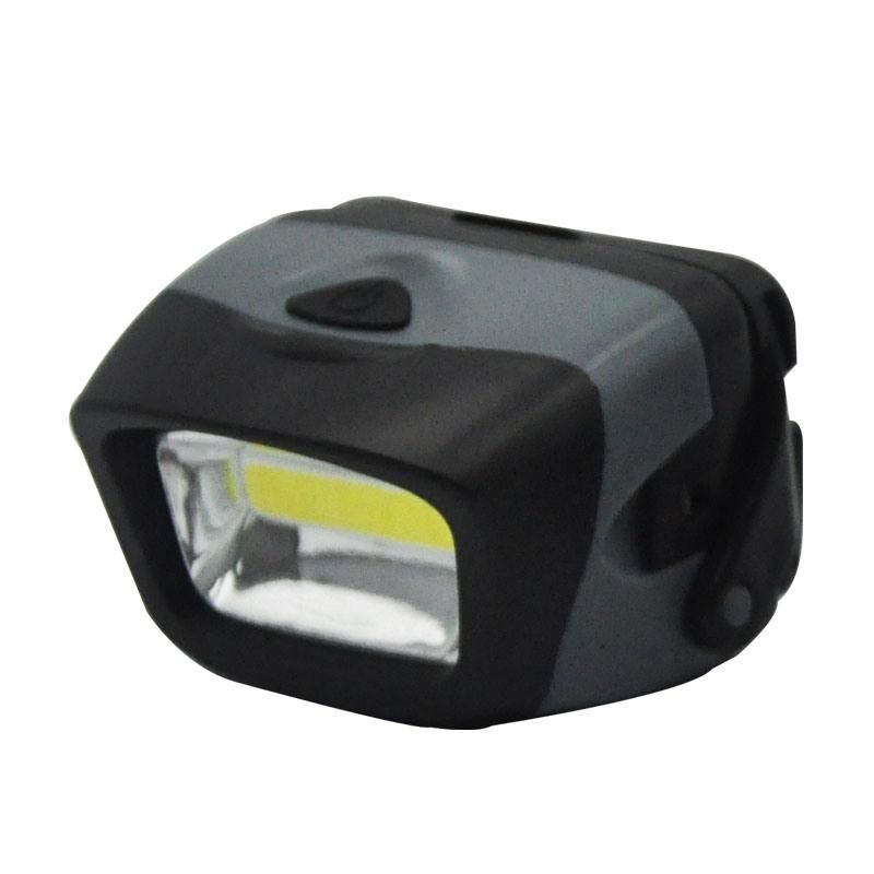 High Bright Outdoor Light 3*AAA Batteries COB LED Head Lamp