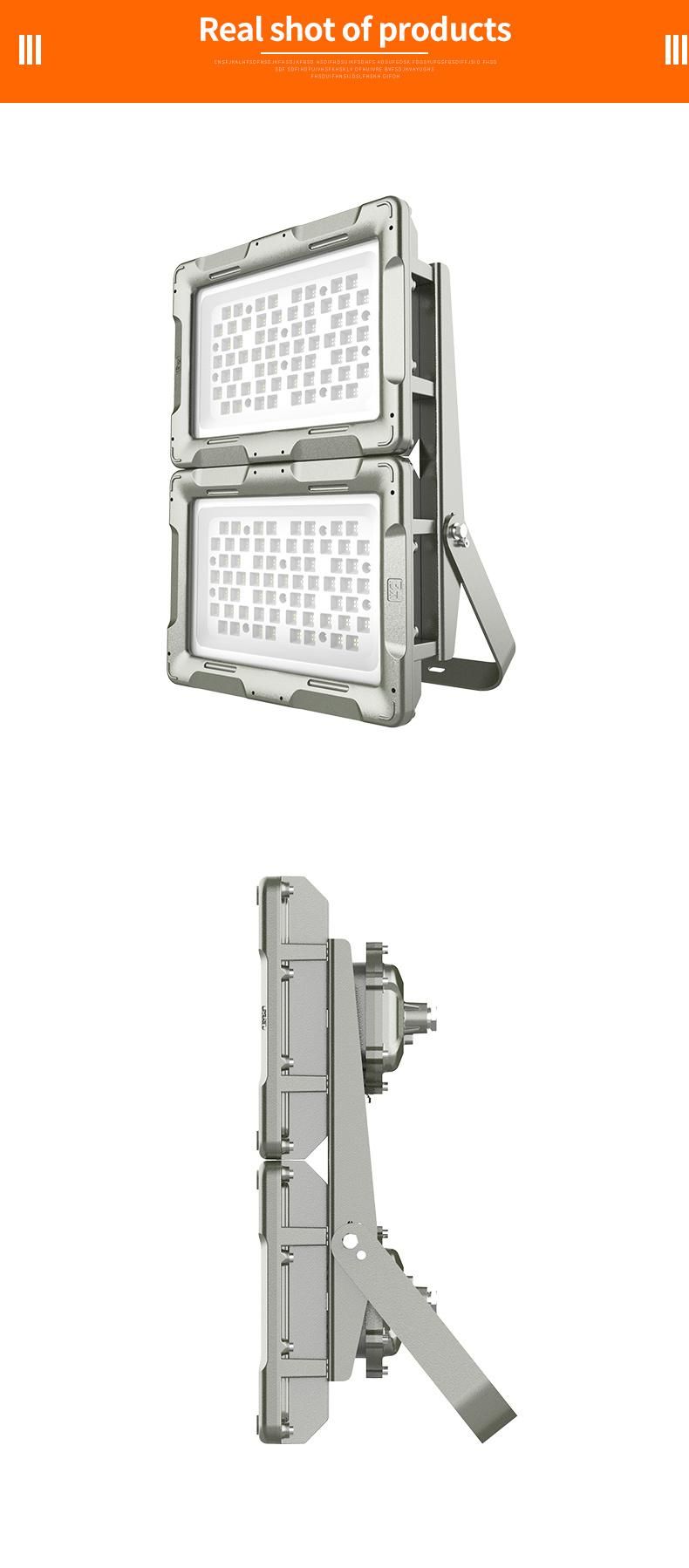 Ohbf8266 Atex Waterproof 300W 400W IP66 Explosion Proof Lighting Fixtures LED Floodlight for Zone I Class I Division II Places