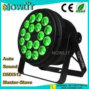 18PCS 10W RGBW 4in1 LED Stage PAR Wash Light