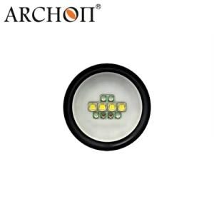 Archon 5000k-5500k Button Switch 2600lm Diving Video Torch W40V