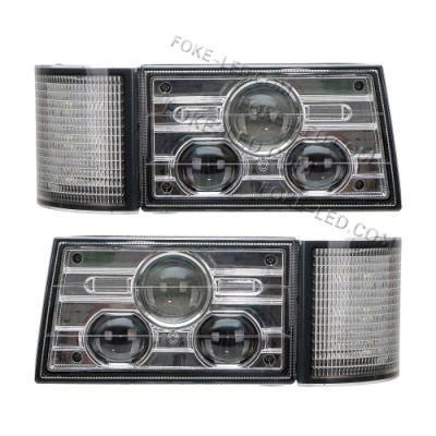 10.5 Inch 120W Replacement LED Tractor Light High Low Beam LED Headlight for Mx Tractors