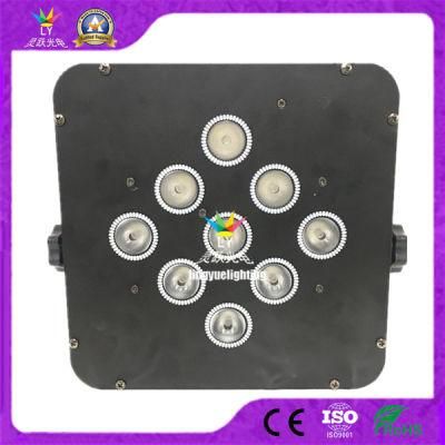 Flat Battery LED PAR Can Remote Control Wireless LED Lighting