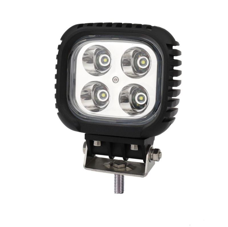 Heavy Duty CREE 40W 5inch Square Spot/Flood LED Working Light for Offroad Marine Mining Machinery