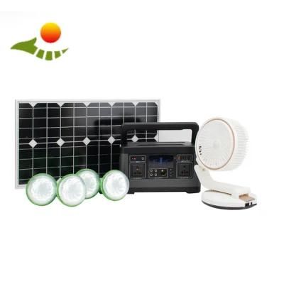 3.7V/520wh Solar Emergency Storage System for Camera TV Laptop USB Charging