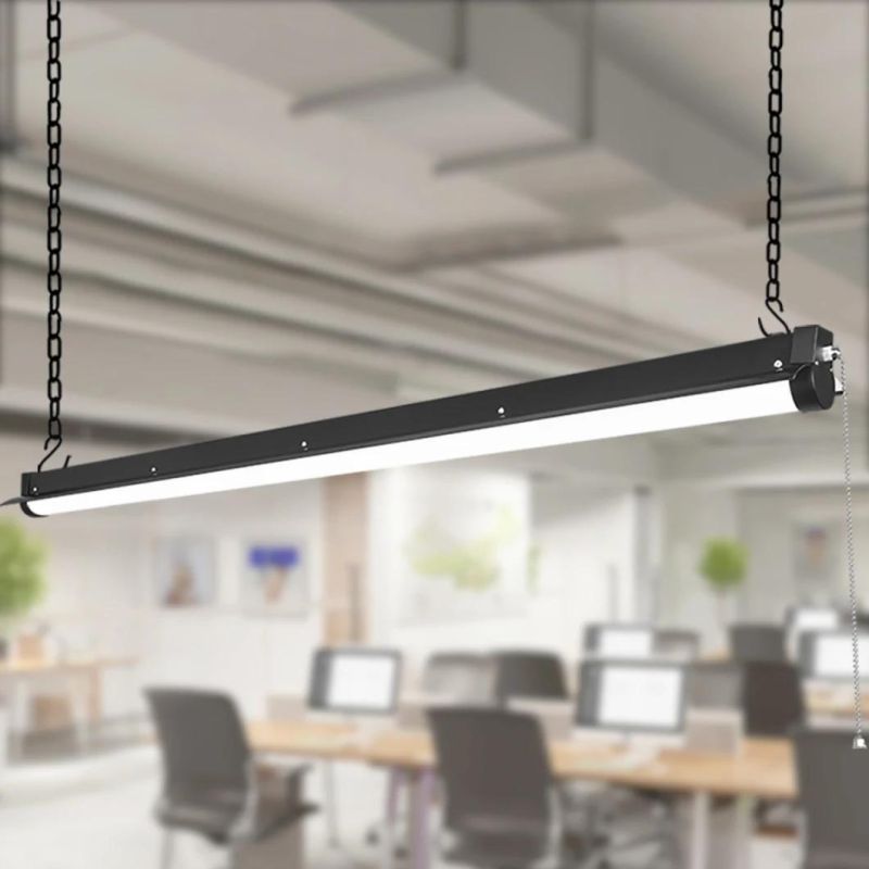 Supermarket LED Pendant Shop Light 4000K Neutral White 46inch Shopping Mall Linear Lamp 57W Frosted Lens LED Pendant Lights