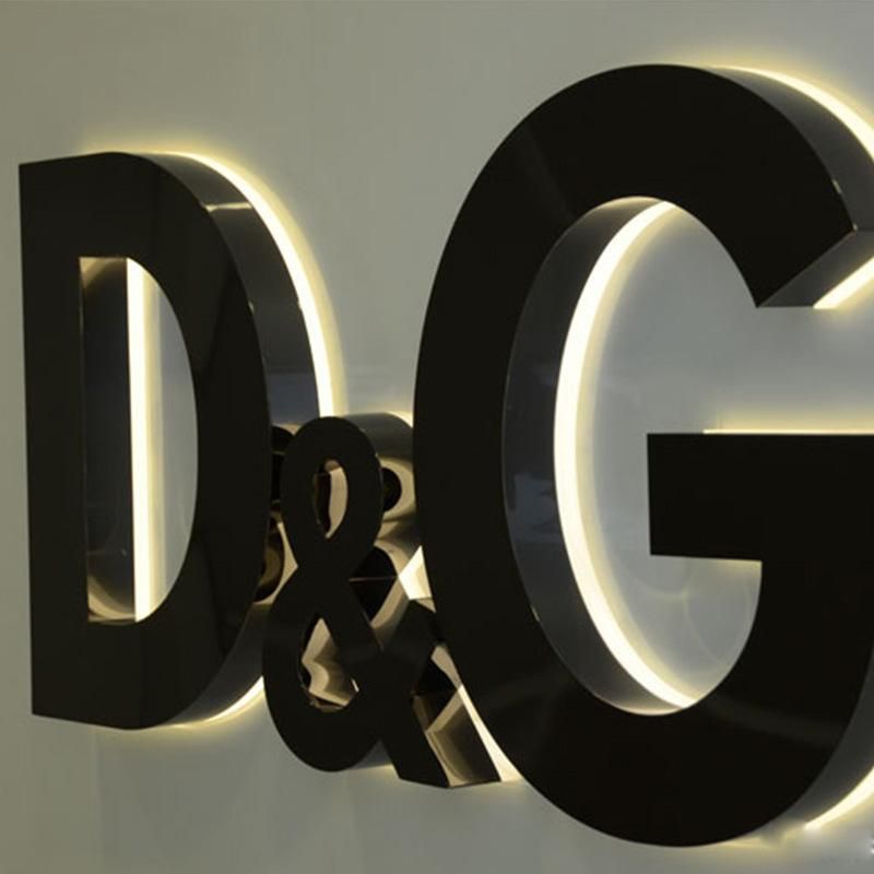 High Quality LED Acrylic Back Lit Letters Logo LED Sign