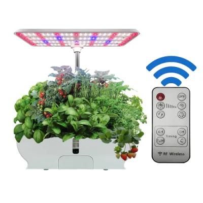 Automatic Timer Mini Indoor Smart Garden Kit, Desk Plant Light Mini Garden Plant Growing System, Hydroponics Indoor Garden