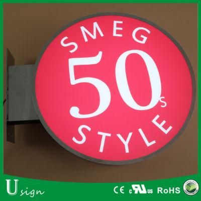 Acrylic Light Box Custom Store Sign