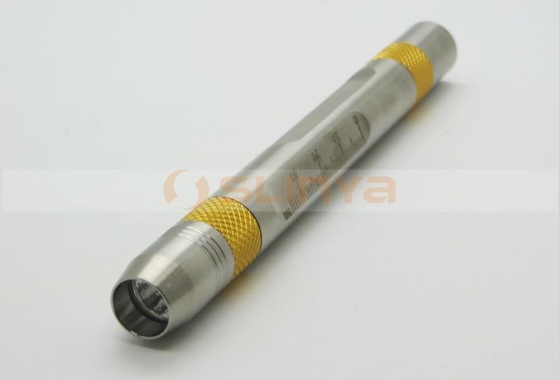 High Quality Medical Clip Penlight White Yellow Light