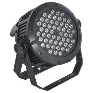 Stage Use Aluminum Shell 8 Control Channels 54PCS 3W High Brightness LED PAR Light