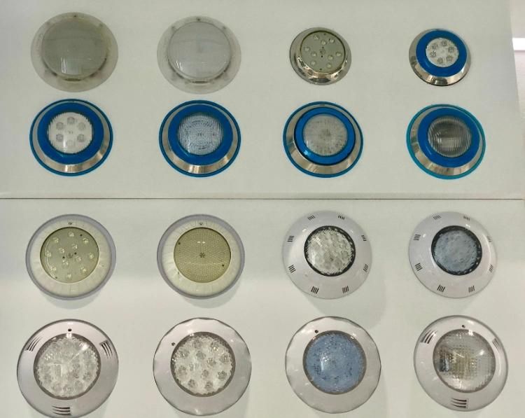 Wall Surface IP68 LED Bulb Rating RGB LED Pool Light