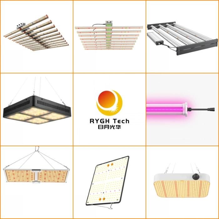 High Efficiency 2.8 Umol/J Built-in LED Driver Foldable 720W PRO LED Grow Light