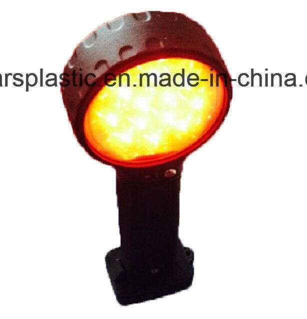 Expandable Rechargeable LED Red Directional Light for Road Safety