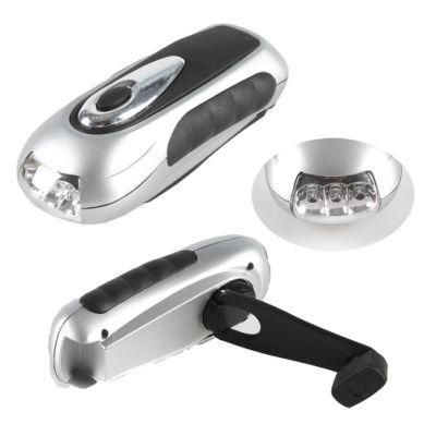 Yichen Dynamo LED Torch &amp; Flashlight Emergency Light