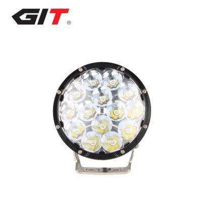 Waterproof Round 42W 5.9&quot; 12V/24V LED Driving Light for SUV ATV Truck