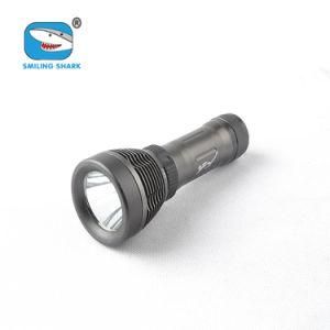 Long Distance LED Torch Aluminum Alloy Diving Flashlight