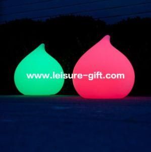 Fo-9552 Water Drop Shape Rechargeable LED Home Decorative Lamp